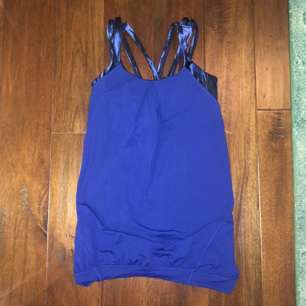 Lulu Lemon Tank Top With Built-in Sports Bra